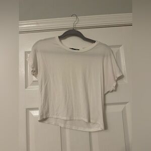 Forever 21 white crop top